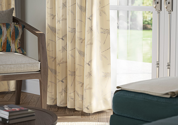 Dragonflies, Spring - Made to Measure Curtains - Image 5